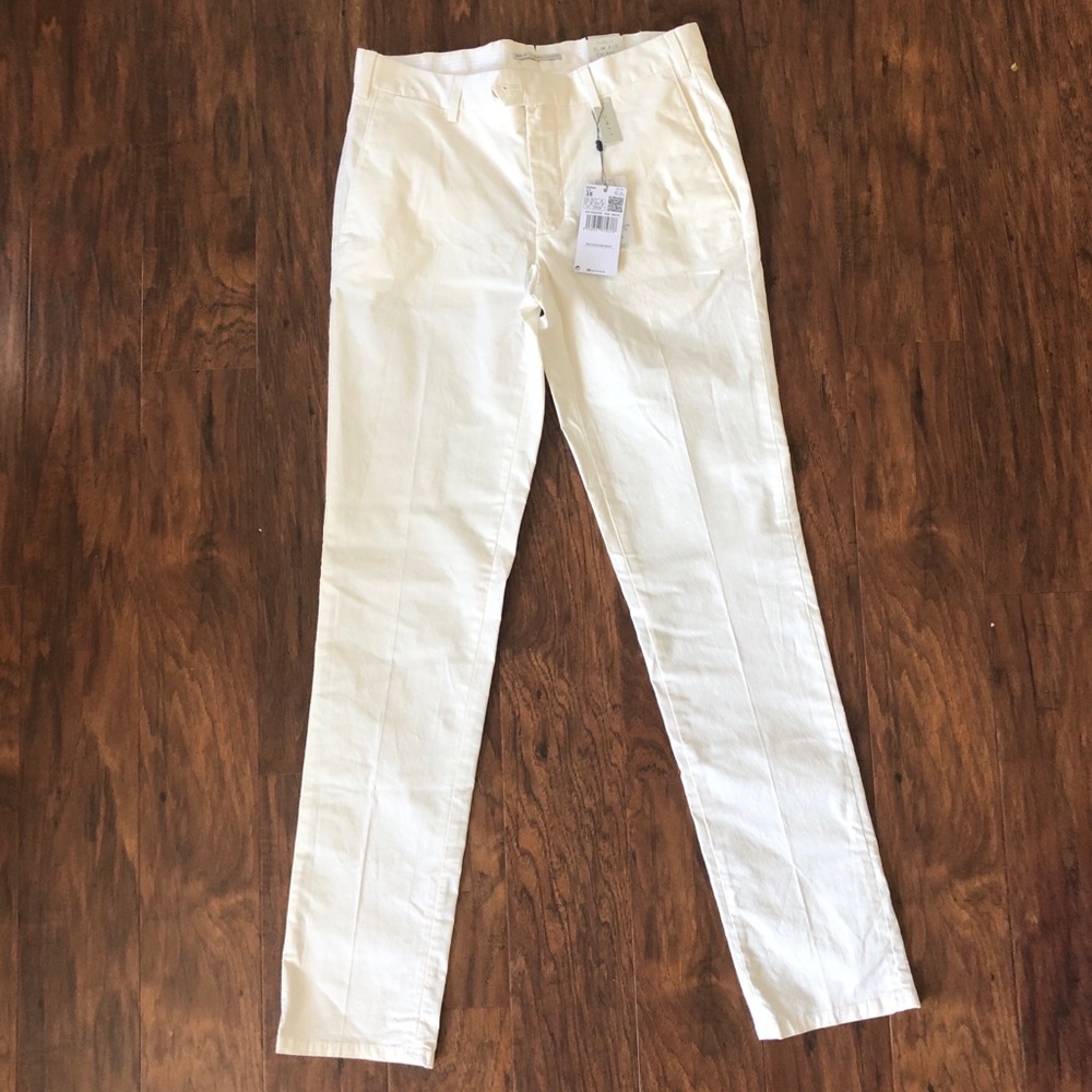 NWT Mango Man White Chino 28x30